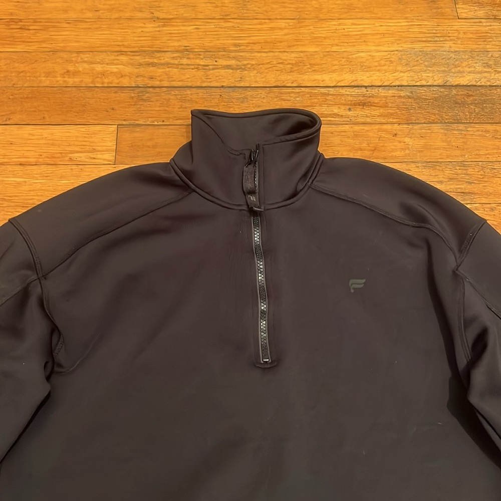 Fabletics Barrier Scuba Oversized Pullover in Black, size XS - Picture 4 of 13